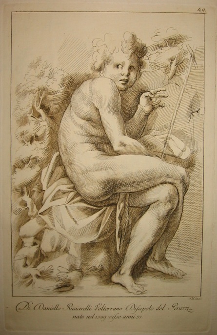 Mulinari Stefano (1741 ca. - 1790 ca.) Di Daniello Ricciarelli Volterrano Discepolo del Peruzzi... 1778 Firenze 